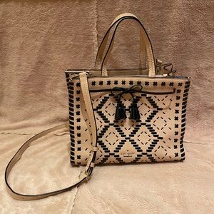 Kate Spade Hayes Street Isobel Woven Satchel